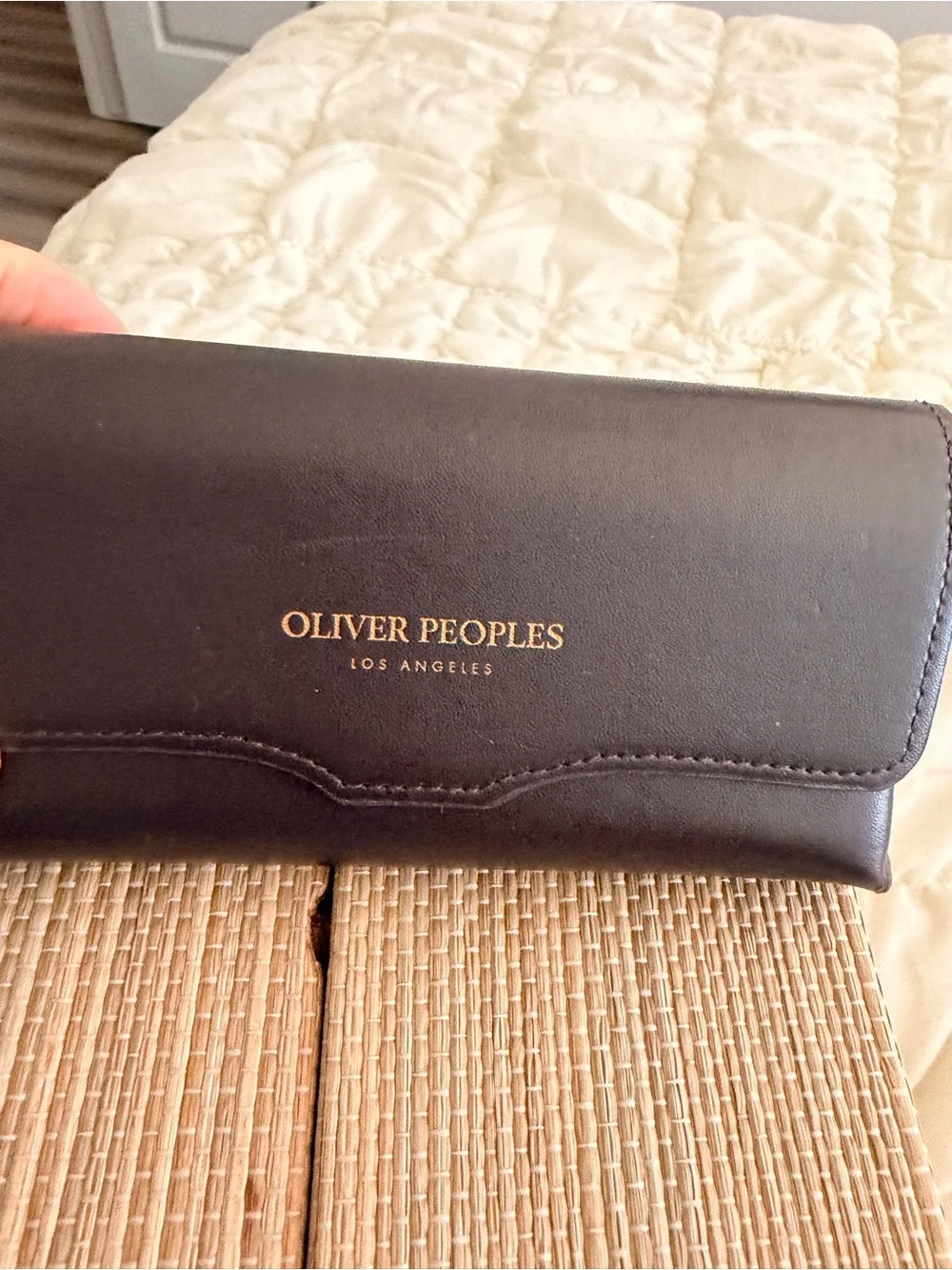 Oliver Peoples Silver Round Sunglasses with Dark Gradient Lenses